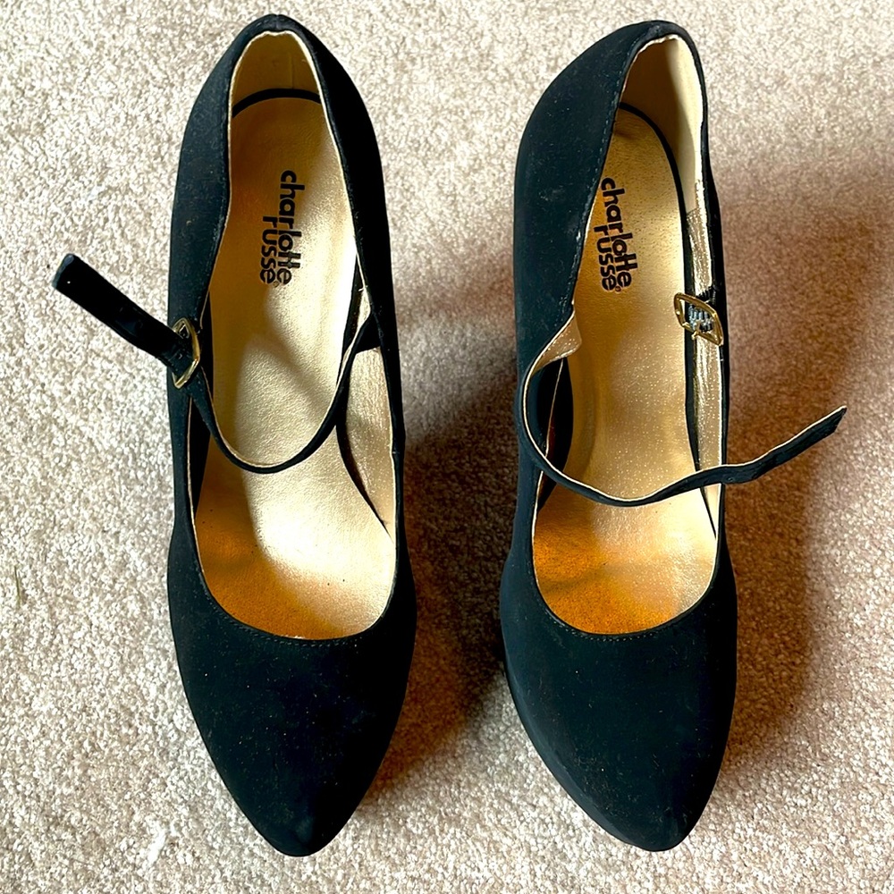 Charlotte Russe Platform Black High Heels